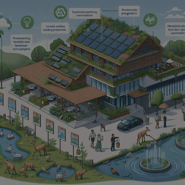 Comment les hôtels peuvent-ils minimiser leur impact sur les écosystèmes locaux ?