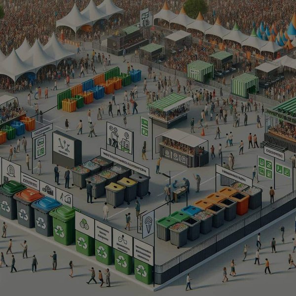 Quelles stratégies pour la gestion des déchets lors de grands événements en plein air ?